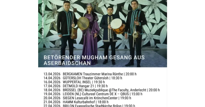 Azərbaycan muğamı Almaniyanı fəth edir