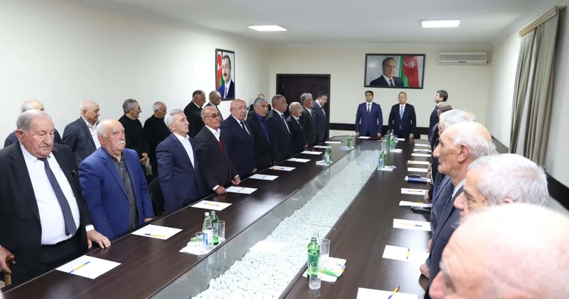 Ağstafa Rayon Ağsaqqallar Şurasına yeni sədr seçildi FOTOLAR
