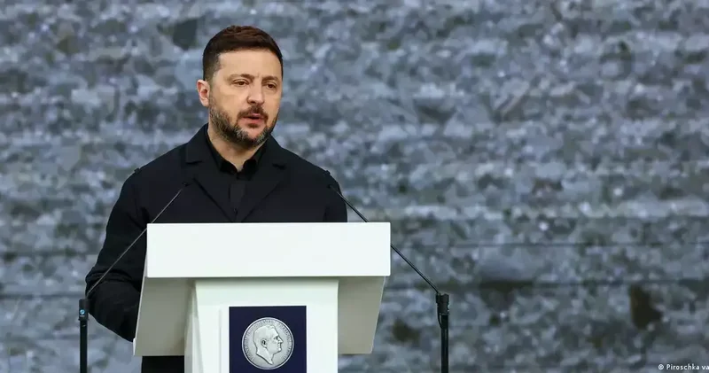 Зеленский в Нидерландах получил премию Четыре свободы ВИДЕО