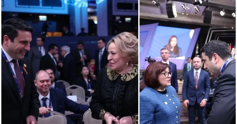 Симонян в Стамбуле пообщался с Матвиенко и Гафаровой