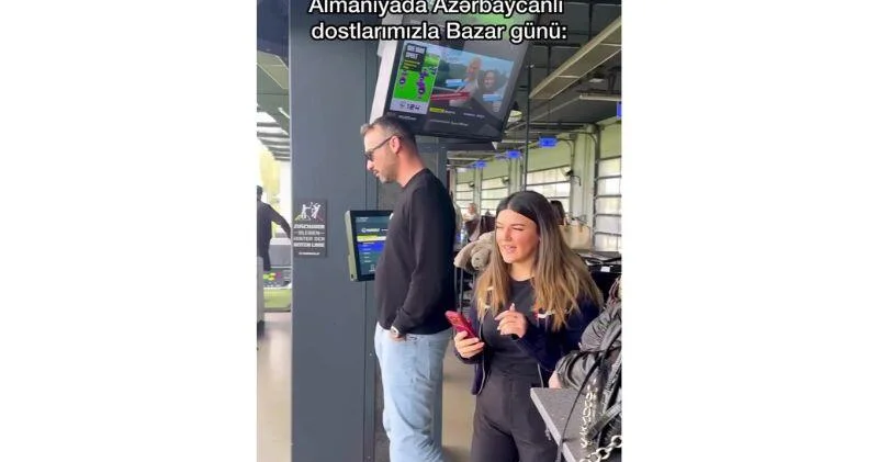 Как отдыхают азербайджанцы в воскресный день в Германии ВИДЕО