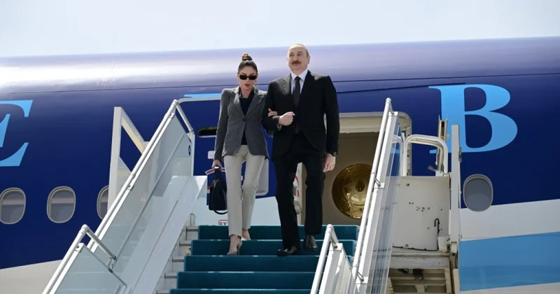 Prezident İlham Əliyev Türkiyəyə işgüzar səfərə gəlib