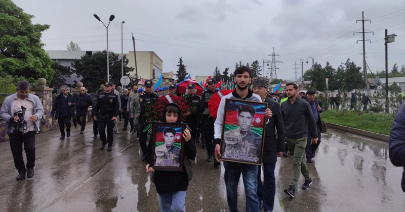 Otuz iki il əvvəl şəhidlik zirvəsinə ucalan döyüşçü Qubada dəfn olunub