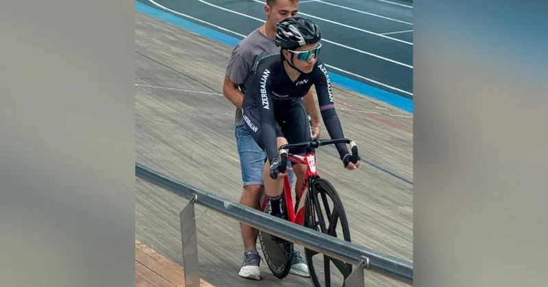 Velosipedçimiz Qazaxıstanda bürünc medal QAZANDI