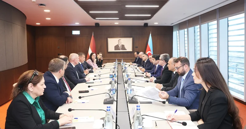 Latviya Respublikasının kənd təsərrüfatı naziri ilə görüş keçirilib