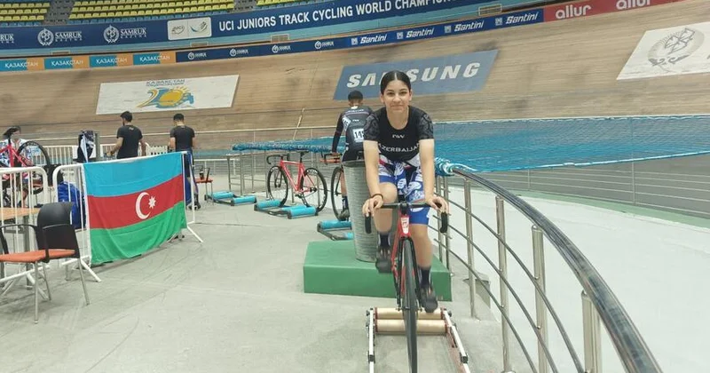 Azərbaycan velosipedçisi Qazaxıstanda 3 cü oldu