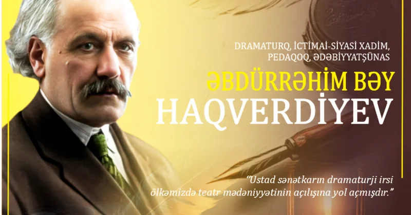 Gənclər Kitabxanasında Əbdülrəhim bəy Haqverdiyevin xatirəsi anılıb