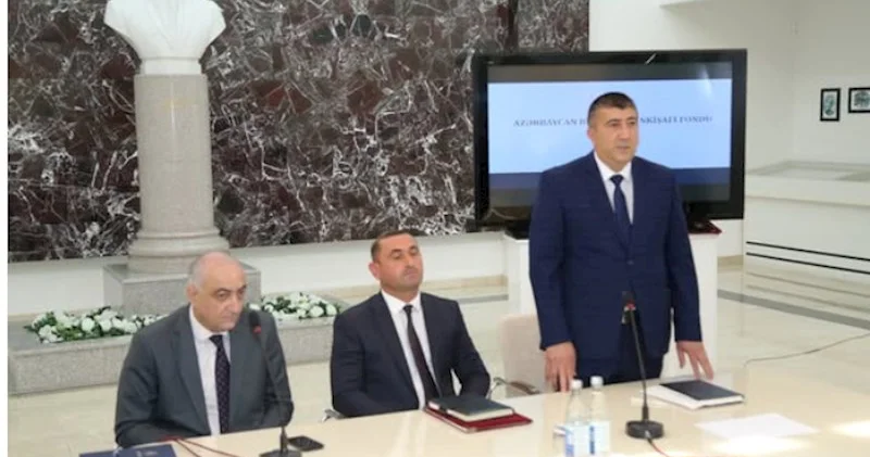 Hacıqabulda sahibkarlığın inkişafı ilə bağlı tədbir keçirilib FOTOLAR
