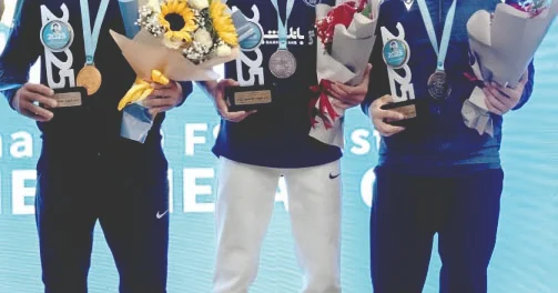 İranda 2 güləş medalı