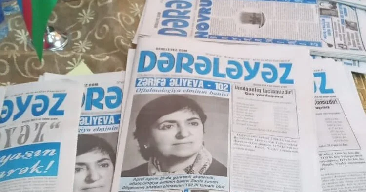 “Dərələyəz” qəzetinin 14 illik yubileyi qeyd olundu FOTOLAR
