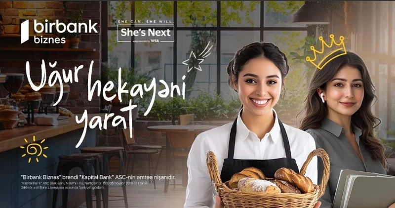 Birbank Biznes dən xanım sahibkarlar üçün daha bir fürsət: 15 000 AZN qazanmaq şansına sahib olun