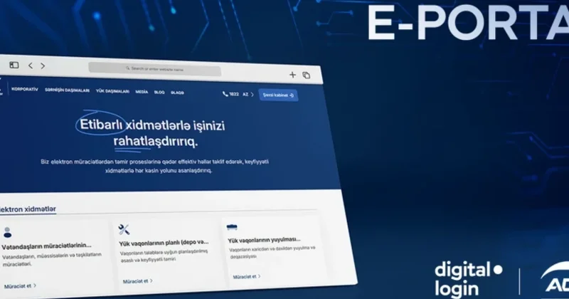 Vahid rəqəmsal məkanın qurulmasında növbəti addım ADY elektron portalı “digital.login” ilə daha sürətli!