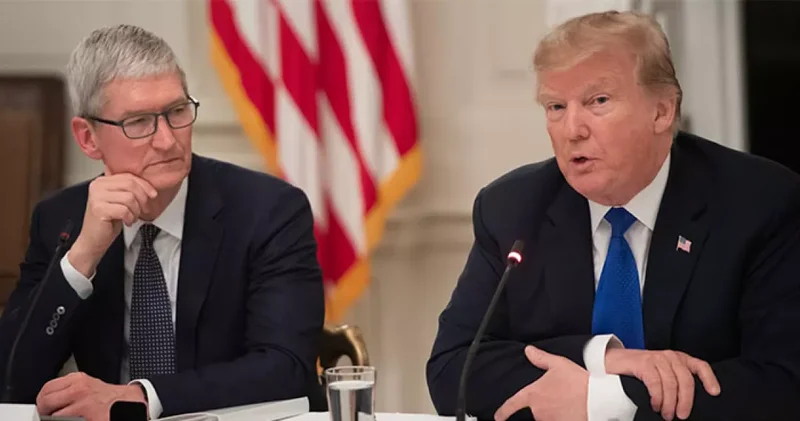 Трамп не хочет, чтобы Apple производила продукцию в Индии