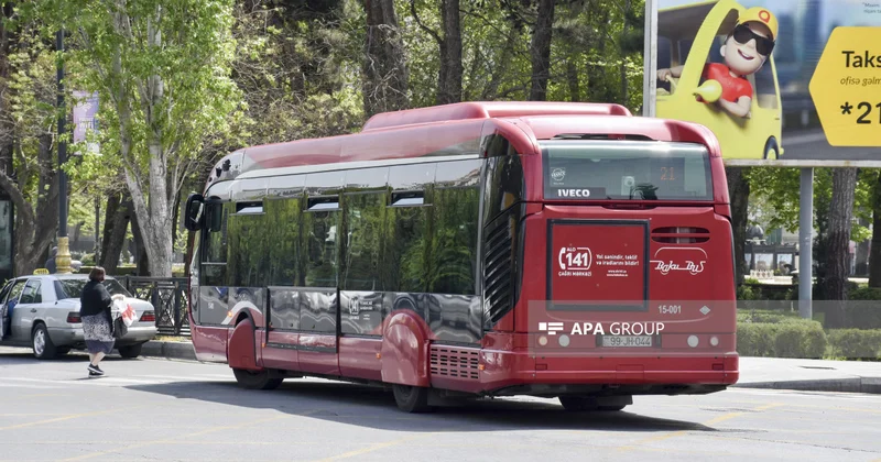 Bakıda iki avtobus marşrutunun hərəkəti dəyişdirilir
