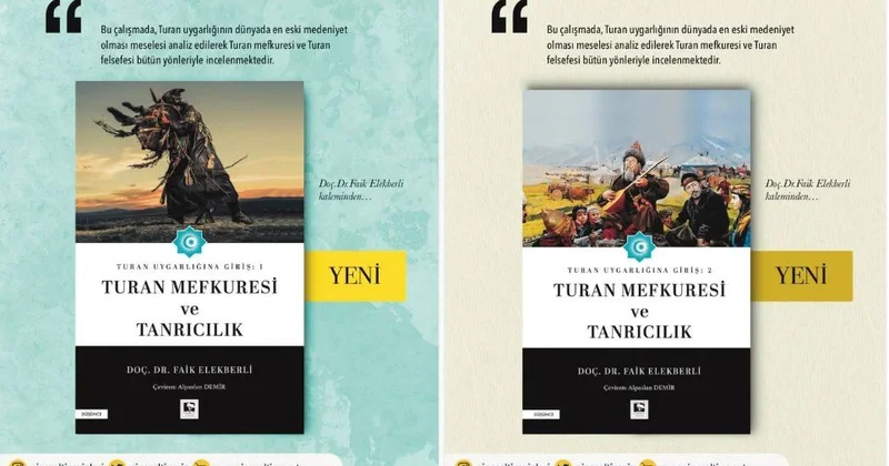Faiq Ələkbərlinin “Turan sivilizasiyasına giriş: Turan məfkurəsi və Tanrıçılıq” kitabı Türkiyədə yenidən nəşr olunub