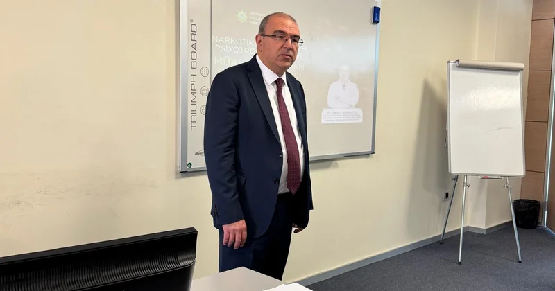 Dr. İsmayıl Əfəndiyev “Narkotik vasitələr və psixotrop maddələr: müasir dünyanın qlobal çağırışı” mövzusunda təlim keçirib