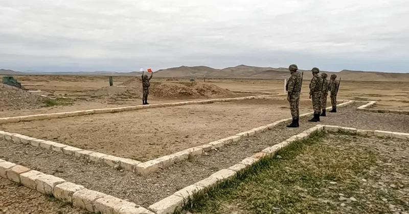 В Азербайджане проведены сборы с резервистами Видео