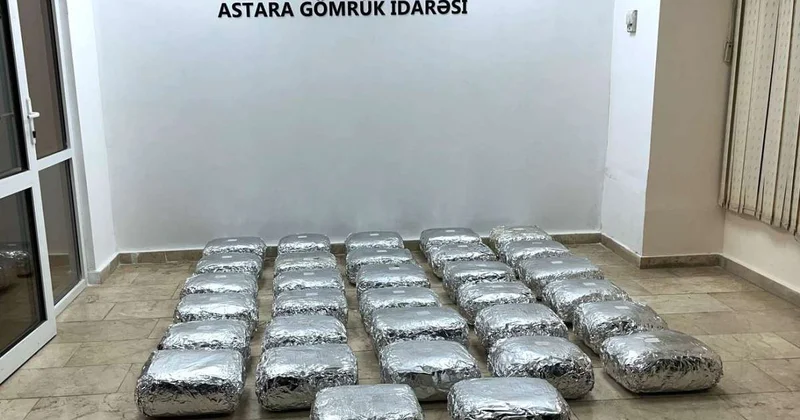 Brokoli və kahı” yükünün içərisindən 118 kq marixuana aşkar edilib