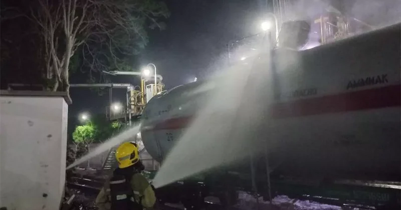 Утечка аммиака на химзаводе в Узбекистане, пострадали 10 человек