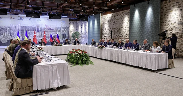 İstanbuldakı danışıqlar başa çatdı Fotolar Yenilənib
