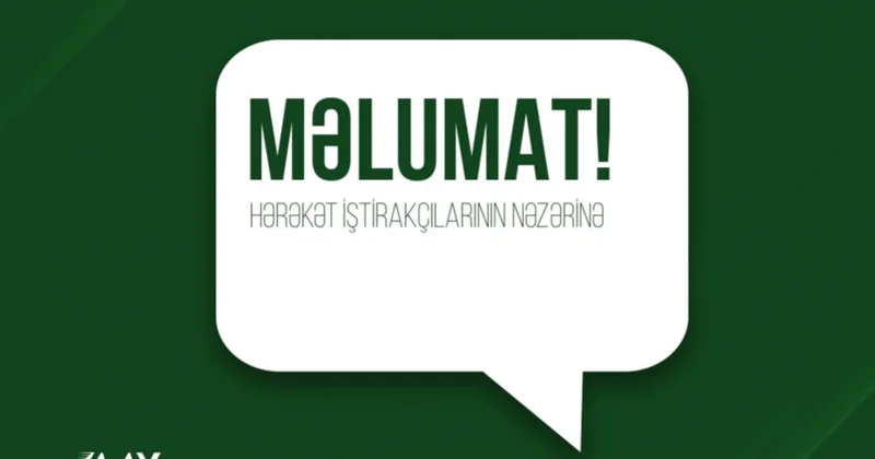 Babək prospektində nəqliyyatın hərəkəti məhdudlaşdırılacaq