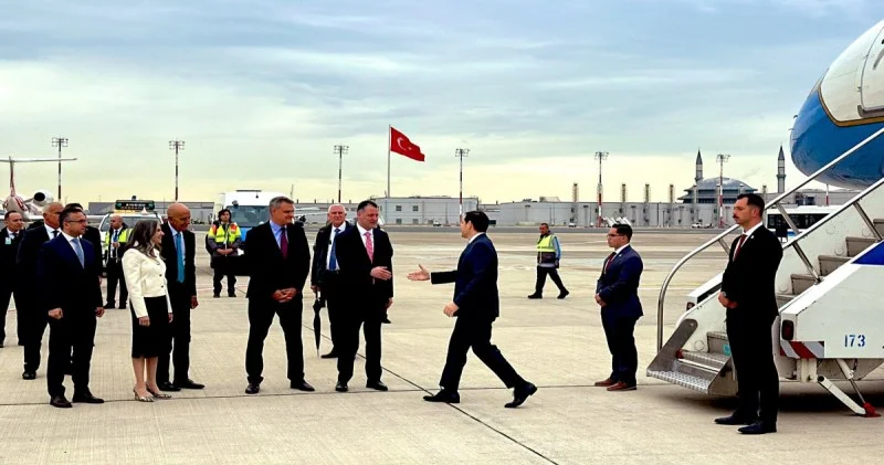 Rubio İstanbula səfər edib