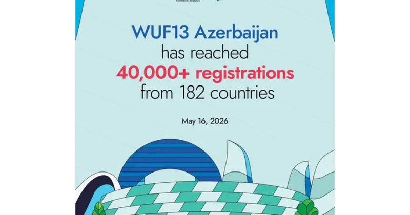Для участия в WUF13 зарегистрировались более 40 тыс. человек