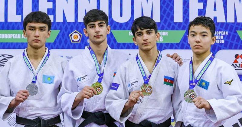 Millimiz Avropa Kubokunun ilk gününü 8 medalla başa vurub