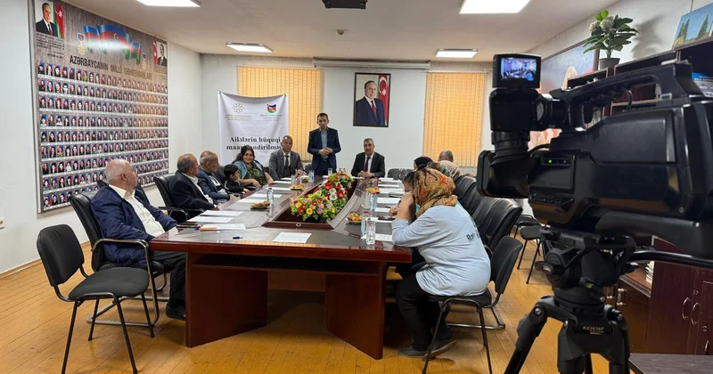 HDİM İB “Ailələrin hüquqi maarifləndirilməsi” layihəsi çərçivəsində Bakıda tədbir keçirib