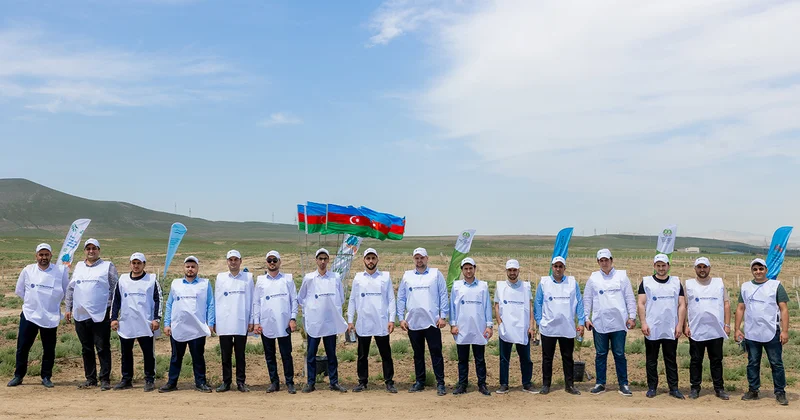 BOKT “International” ASC Ulu Öndərin xatirəsinə həsr edilmiş ağacəkmə aksiyası keçirdi Fotolar