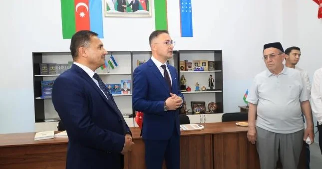Daşkənd Oriental Universitetində Xaqani Şirvani auditoriyası açılıb