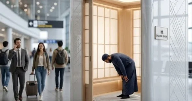 Yaponiya müsəlmanlar üçün namaz otağı hazırlayıb...