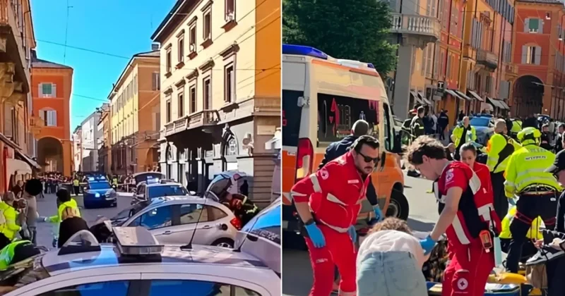 Avtomobili izdihamın üzərinə sürdülər Çox sayda yaralı var