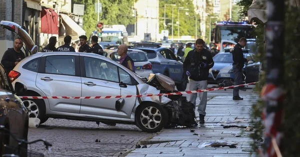 Раскрыта личность въехавшего на полной скорости в толпу на севере Италии