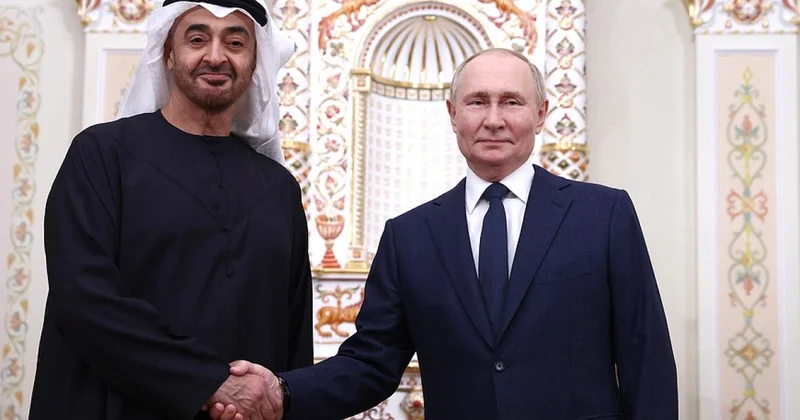 Переговоры Путина и Нахайяна