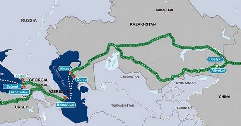 Свыше 80% наземных перевозок из Китая в Европу осуществляются через Казахстан