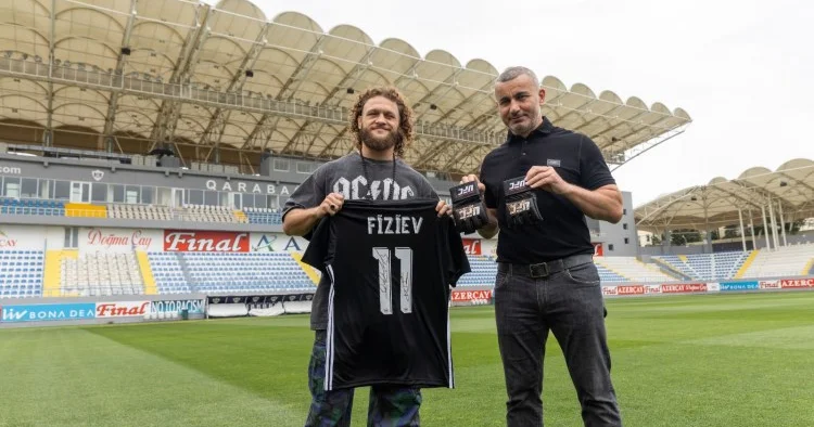 Qarabağ UFC ni qarşıladı: Rafael Fiziev Ağdam klubunun stadionunda