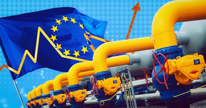 Импорт газа РФ в Европу сократился за два года на 70%
