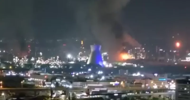 Израильская электростанция подверглась ракетному удару Ирана Видео