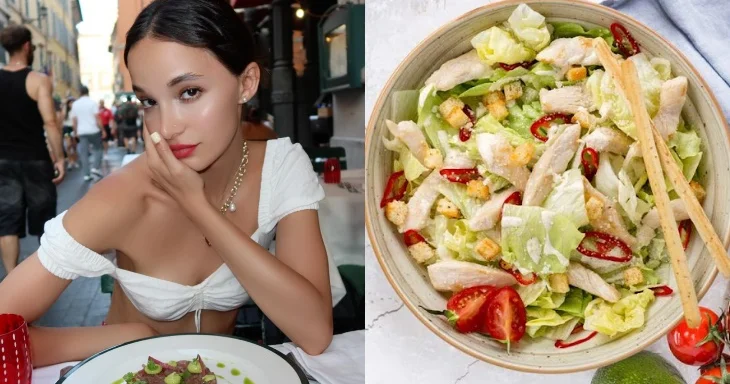 Bakıda modelin yeməyindən qurd çıxdı Kafe çəkilişə icazə vermir” + VİDEO