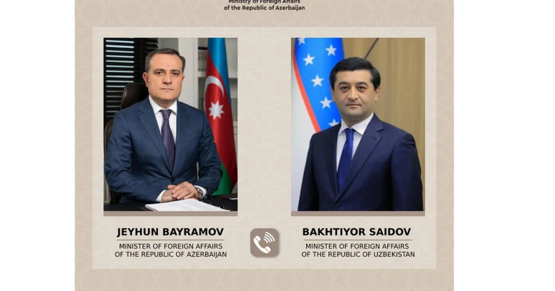 Azərbaycanın xarici işlər naziri özbəkistanlı həmkarı ilə bölgədə yaranmış vəziyyəti müzakirə edib