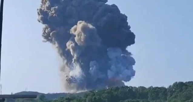 Çinin pirotexniki məhsullar zavodunda partlayış Yaralılar var+ Video