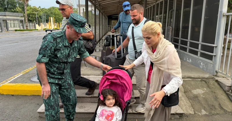 “Astara” dövlət sərhədindən buraxılış məntəqəsində Belarus vətəndaşlarının təxliyəsi həyata keçirilib