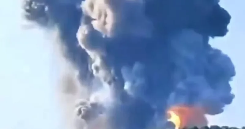 В Китае взлетела на воздух фабрика фейерверков Видео