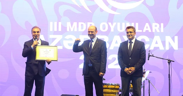 Gəncə MDB nin İdman Paytaxtı titulunu təsdiqləyən sertifikatı qəbul edib Fotolar