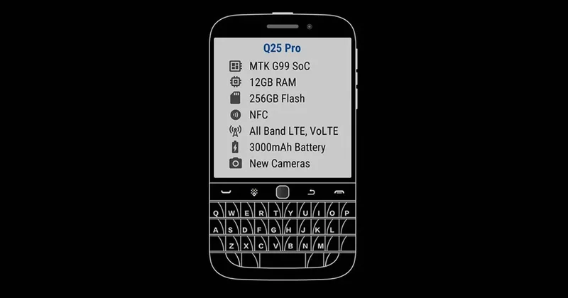 В Китае выпустили ремейк легендарного смартфона Blackberry