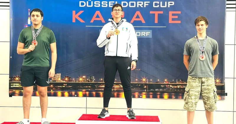 Azərbaycan karateçisi “7th International Düsseldorf Cup” turnirinin qalibi olub FOTO