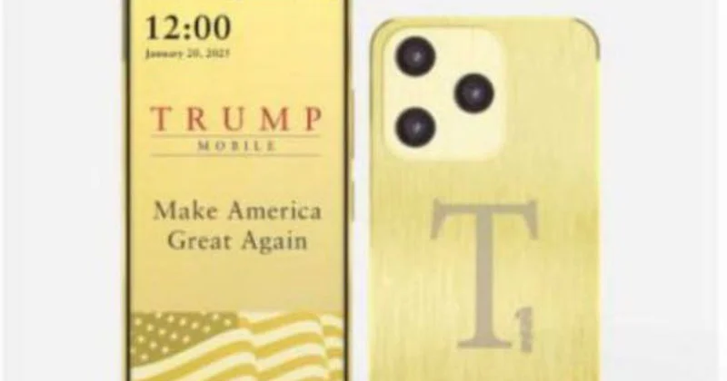 Трамп выпустит свой золотой смартфон