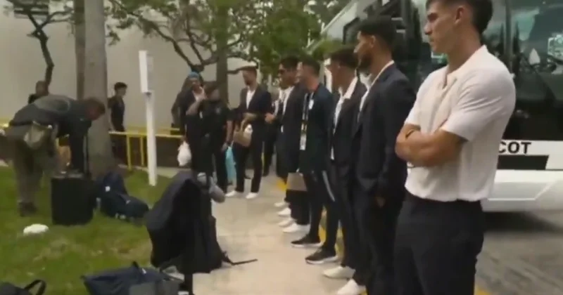Növbəti milli komanda ABŞ da təhqiramiz yoxlamalara məruz qaldı VİDEO
