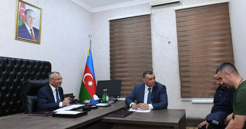 Keçmiş məcburi köçkünlərin müraciətləri dinlənilib